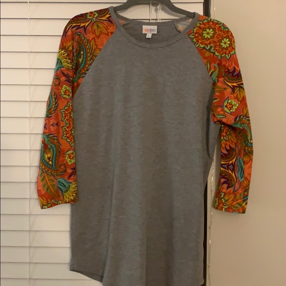 LuLa Roe Baseball Tee